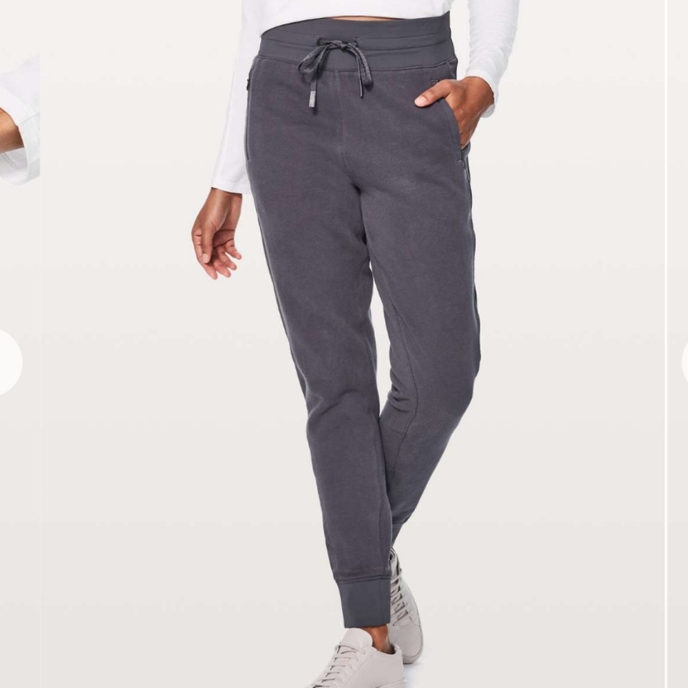 Lululemon Get Going Gray Jogger Women's Gray Jogger Pants 28.5" Inseam Sz.8